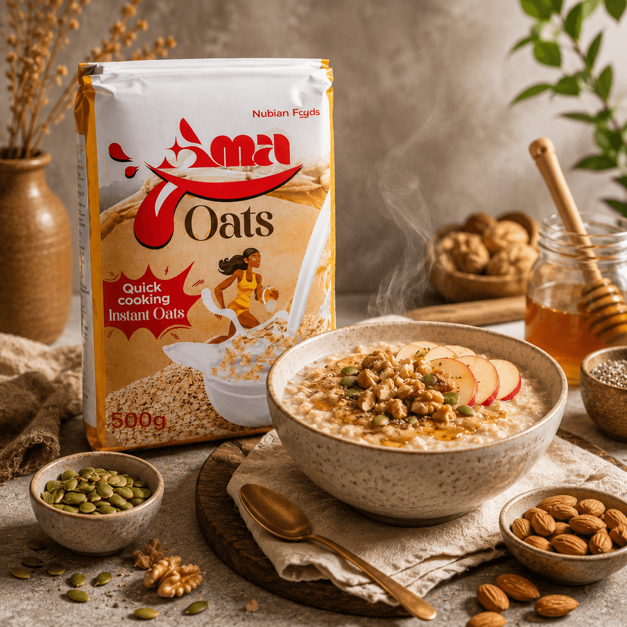 Ama Oats 500g - 2 Box of 20 Packs